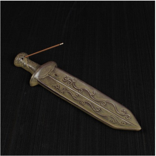 Porte-encens en porcelaine Dagger (Vert)