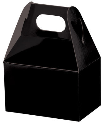 Black Mini Gable Box - 4 x 2 1/2 x 2 1/2 - (order in 6's) (288)