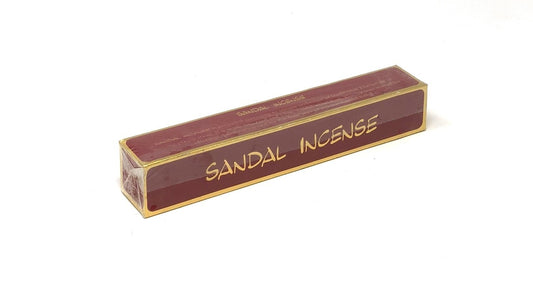 Tibetan Sandal Incense 25 sticks pack - 1.3oz Small 6 inch long - NEW1220