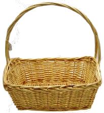 RECTANGLE WILLOW  BASKET 18 x 14 inch