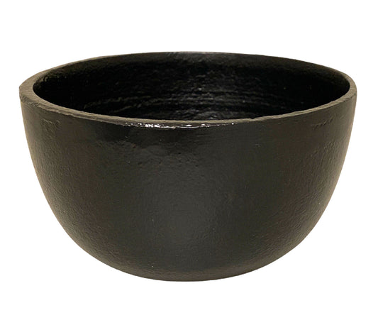 Cast Iron Cauldron - Round - Large 5.5 x 3 inch H - India - NEW322