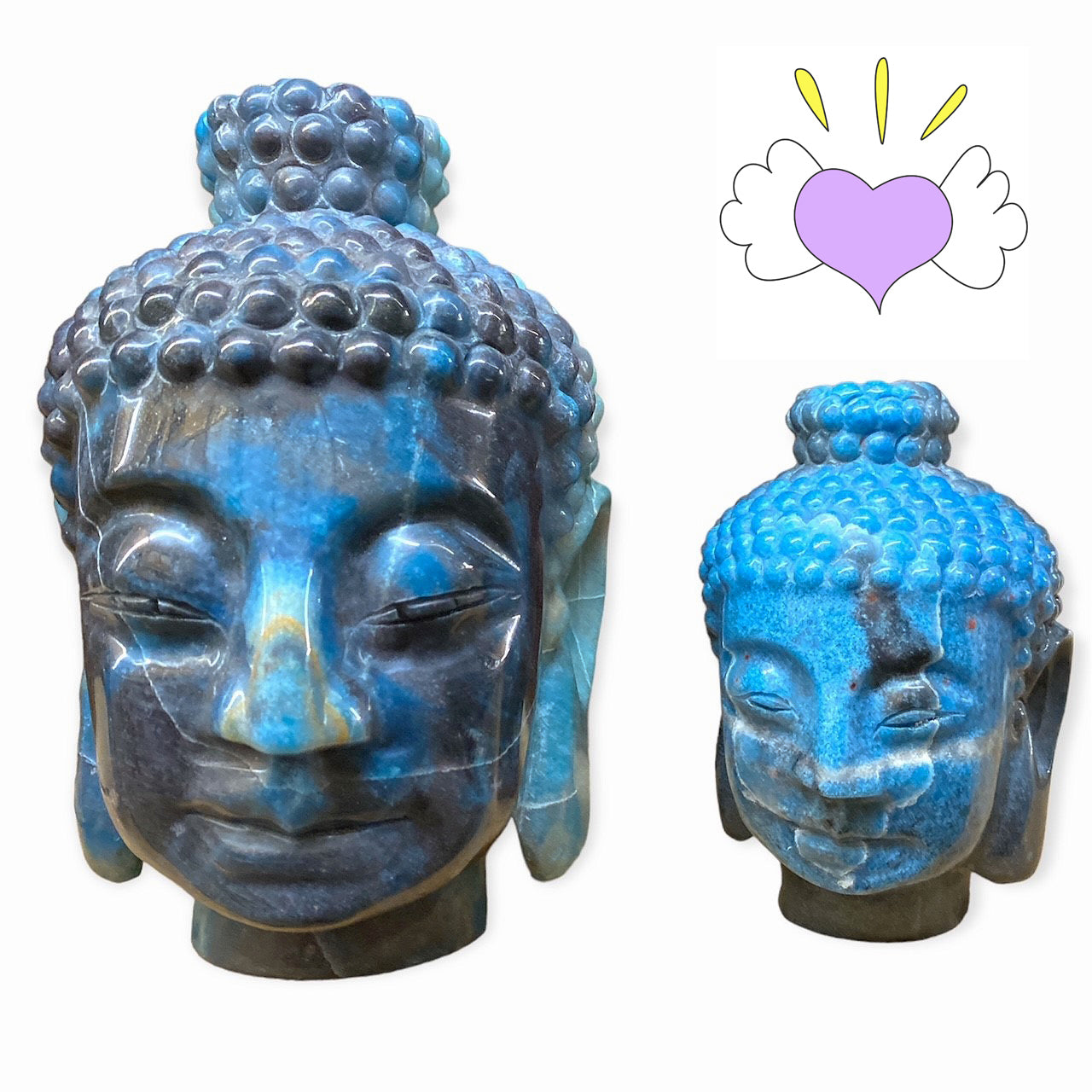 Liu Li Buddha Head - Trolleite - XL - Made in China - NEW722
