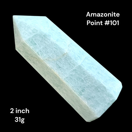 Amazonite - 2 inch - 31g - Polished Points