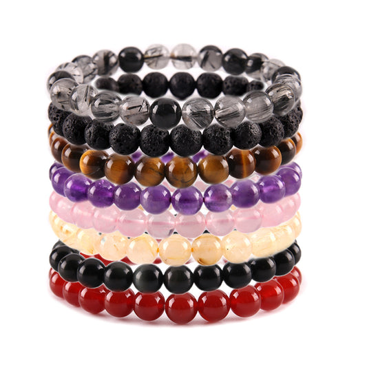 Bracelet en jaspe - Environ 7,5 pouces - NEW222