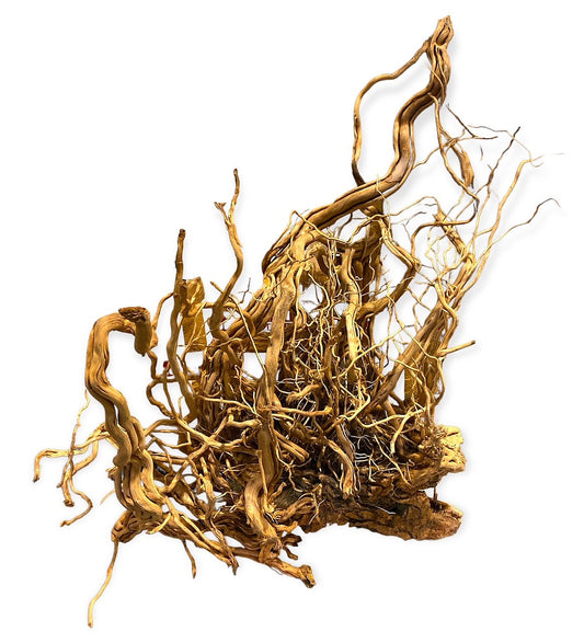 Twisted Roots - DRIFTWOOD 50 to 100cm - Price per LB. cost varies depending on weight - Vine of Plum Blossoms