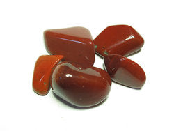 Red Jasper (Chestnut) Tumbled Stones - Medium 20 - 30 mm - 1 LB - Madagascar
