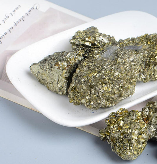 Pépites de chalcopyrite jaune - 2-4 cm - Pierres brutes en morceaux - Vendu au gramme - CHINE - New922