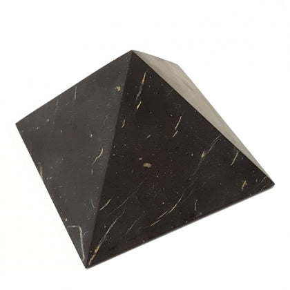 Shungite - Pyramids - UNPOLISHED 3x3cm 1.18X1.18 inch - Price per piece - NEW122