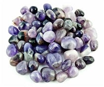 Amethyst AA Grade Tumbled Stones - Small 15 - 25 mm -  500 Grams (1.1 lb) - India