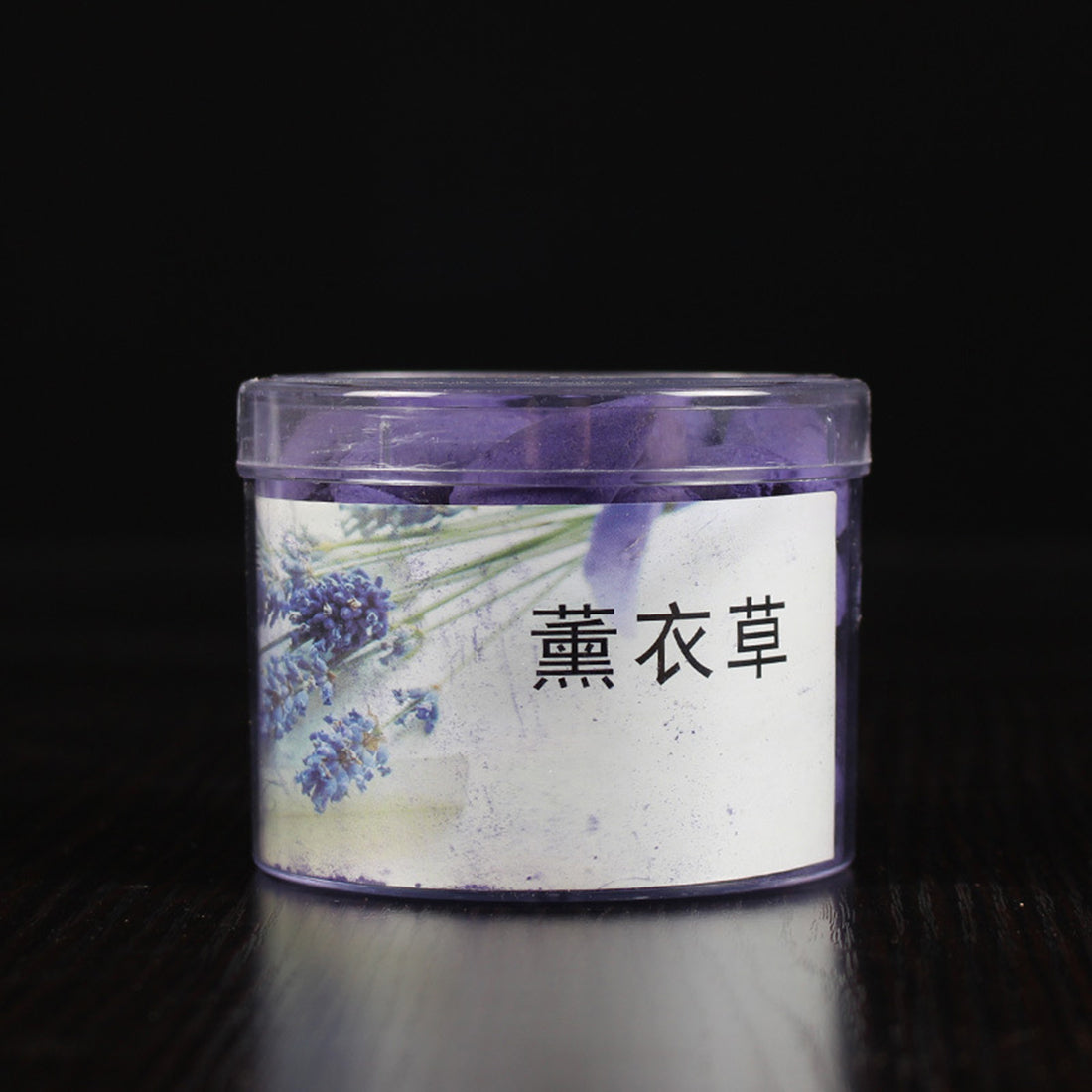 Senteur Lavande - Cônes d'encens naturels parfumés à contre-courant - Boîte de 50 grammes - Cônes 15x25mm