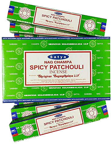 Satya Incense - Spicy Patchouli - Box Of 12 Packs