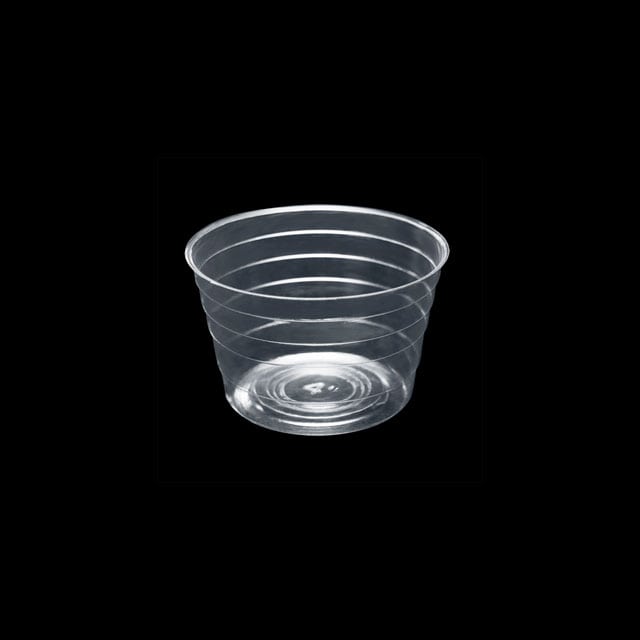 4 dia x 2-5 deep - CLEAR - ROUND - BASKET LINERS