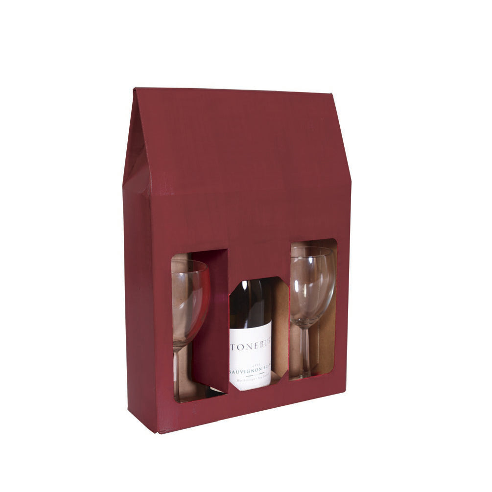 CARTON ONDULÉ 3 BOUTEILLES DE VIN 750ml - Conditionné par 25