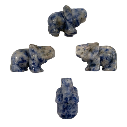 Baby Elephant - 25mm 1 inch - Sodalite - Price Each - NEW922