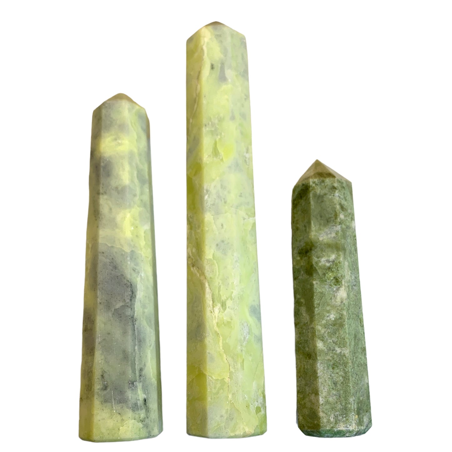 VESUNITE - Polished Points - 4 to 5 inches - Price per gram per piece