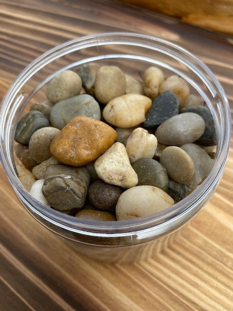 Assorted Natural Yellow  PEBBLES Normal Polished - 10-15mm - 20 Kg BAG