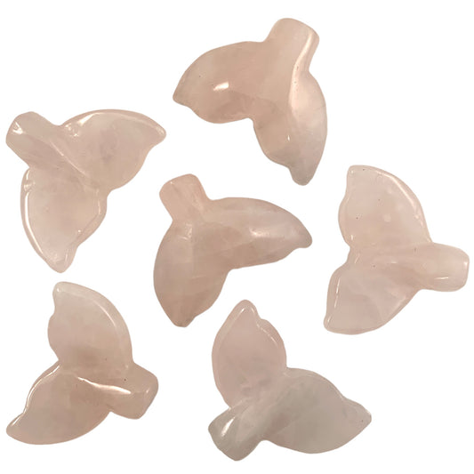 Mermaid FISH Tail - Rose Quartz - Price Each - NEW722