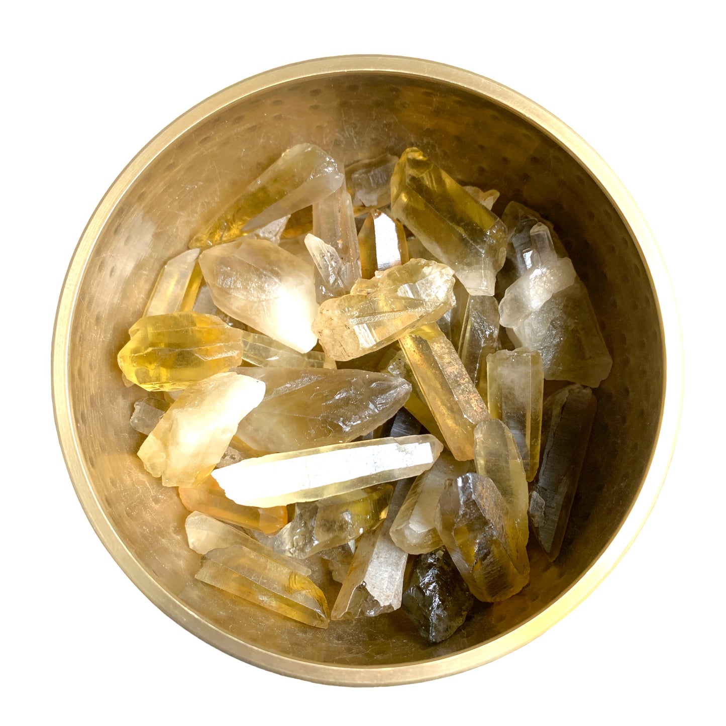 Citrine Rough Tips - 40-80mm - China - Price per gram - Minimum 500g Average 40 pcs - Bin Size 1 - NEW423