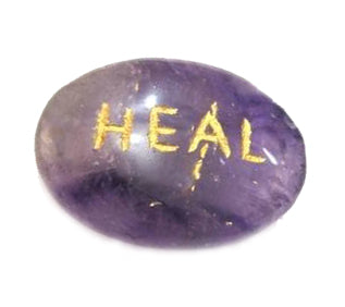 Améthyste HEAL Pocket Stone - Taille 30-45mm 15 grammes