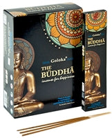 Goloka Black Series - Le Bouddha - Bâtons d'encens 15 grammes par boîte intérieure (12/boîte) NEW920