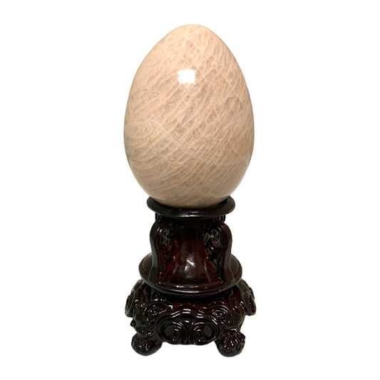 Cream Moonstone Eggs 55-65mm - Price per Gram - NEW1021