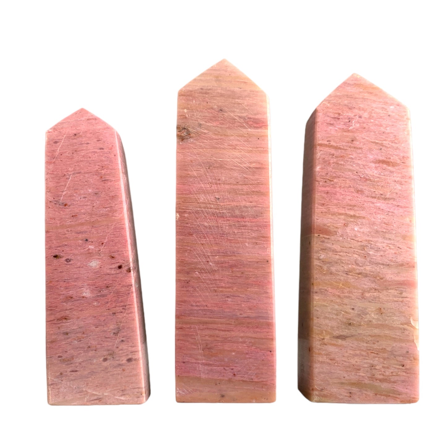 Rhodonite - Polished Towers - 80 to 100mm - Price per gram - China - NEW622