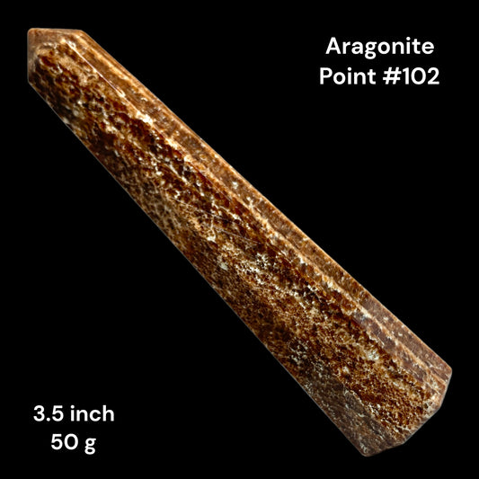 Aragonite - 3.5 inch - 50g - Polished Points