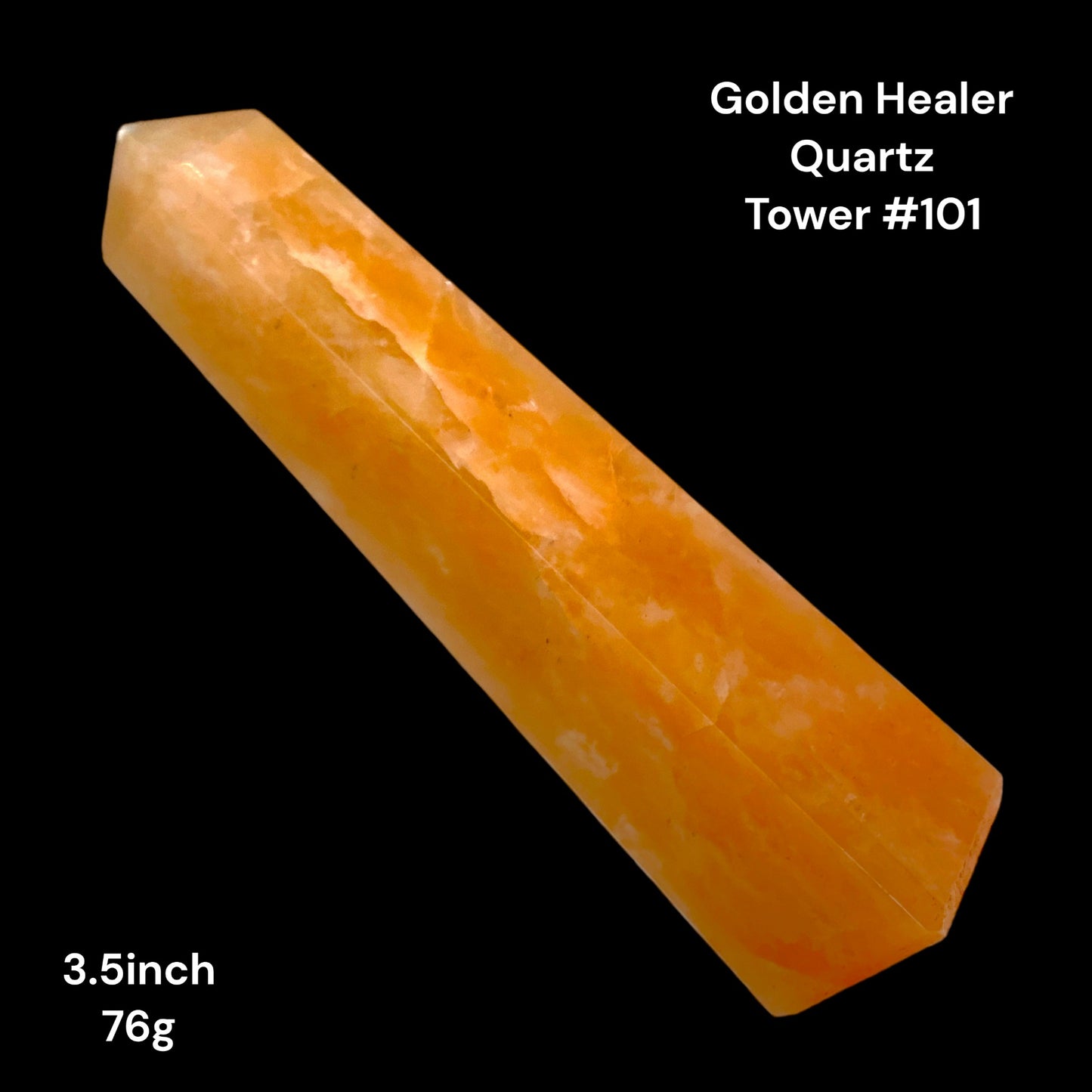 Golden Healer Quartz - 3.5 inch - 76g - Polished Towers