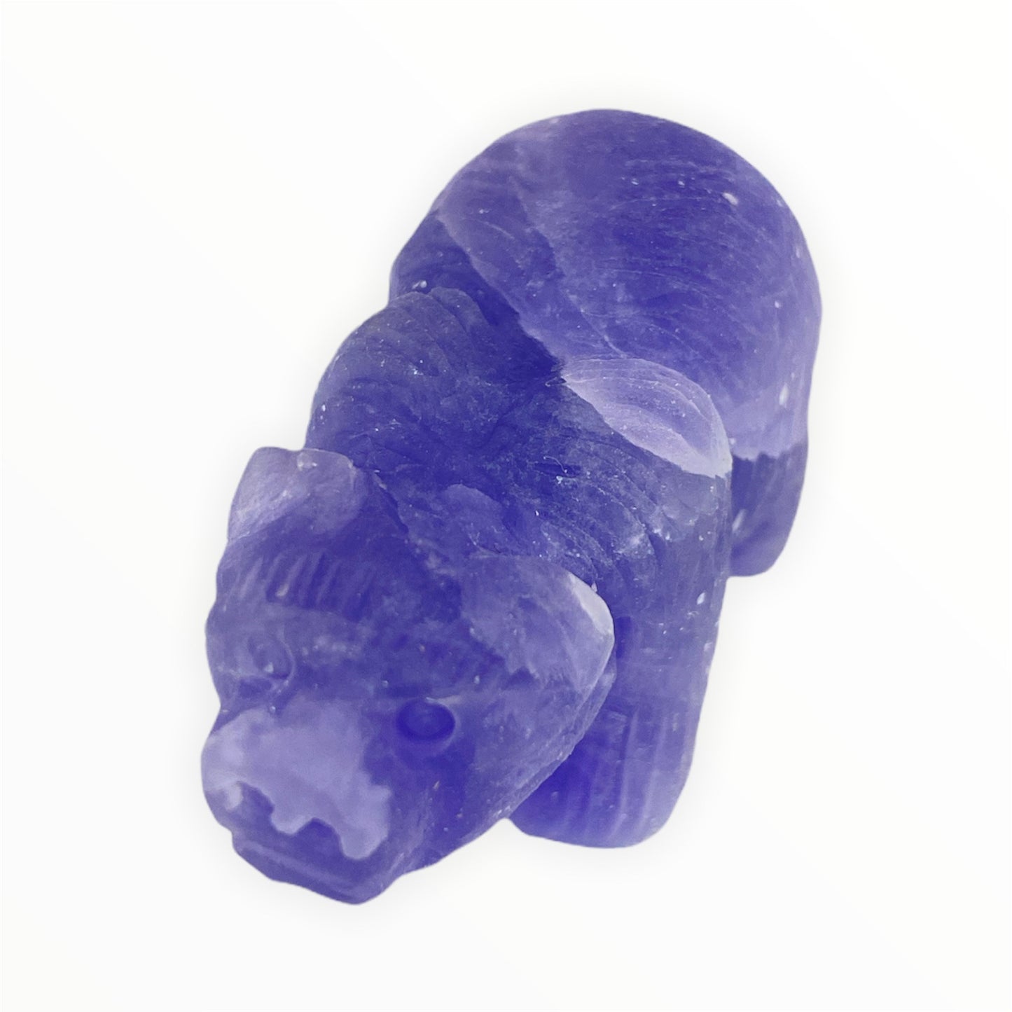 Ours - Fluorite violette - 5 cm - Chine - NEW921